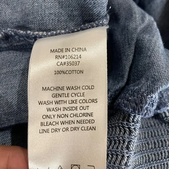 Joe's Jeans Joe's Jeans Lucia Denim Jumper - H16 - Picture 10 of 11